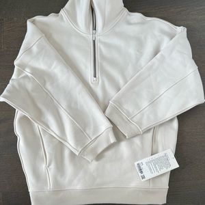Lululemon NWT Thick fleece 1/2 Zip